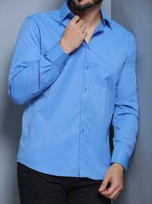 Men Shirts - Bleu azur - Voir 3