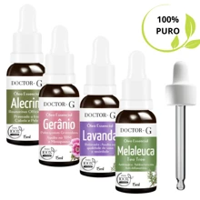 Oleo Essencial Gerânio para Menopausa e tpm 100% Natural 15ml doctor-g - Rosa empoeirado - Visão 10