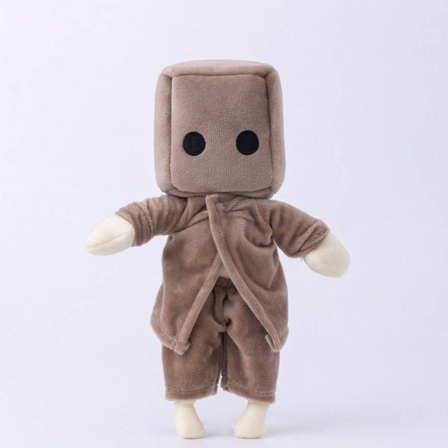 Limited Edition Little Nightmares Plush Toy Set - Six Action Figures In Collectible Box For Teenager - Rust Brown - View 1