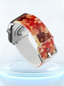 Banda Impresa Meiren Tou Meiying Para Reloj - Multicolor - Ver 2