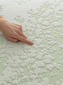 1件編織優雅樹紋沙發坐墊套聚酯彈性沙發套,四季通用,適用於客廳裝飾