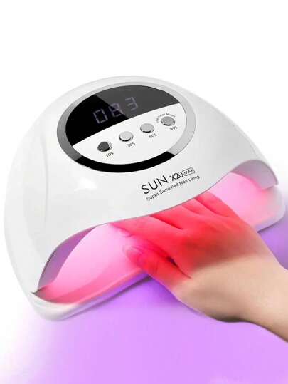 Professional 72LED UV LED Nail Lamp Dryer With Four Timer Memory Function, For Gel Polishing Manicure Drying Lamp