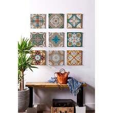 Alwayspon 24Pcs Self-Adhesive Vinyl Wallpaper Tile Transfer Sticker, Peel And Stick Waterproof PVC Backsplash Sticker Wall Tile Decals Contact Paper For Kithen Bathroom Home Decor DIY - HZ-096 - View 9