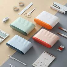 1個文具收納盒,桌面組織器,多功能雙色鉛筆筆筒 - 彩色 - 查看 5