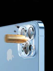 Dinto 2pcs Silk Screen Clear Tempered Glass Camera Lens Protector Compatible With IPhone 11 12 13 14 15 Plus 15 Pro Max - Clear - View 7