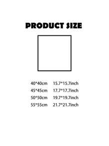 1pc Solid Color Plush Chair Cushion Cover, Simple Style Polyester Fiber Material, Suitable For Living Room And Dining Room - Grey - View 2