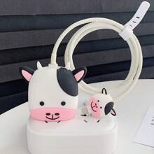 4入組20W充電器保護套裝（1.4米螺旋電纜+1入充電頭保護套+1入充電插頭保護套+1入電纜扎帶） - 彩色 - 查看 6