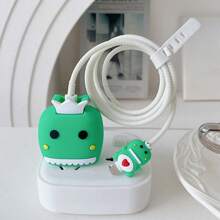4入組20W充電器保護套裝（1.4米螺旋電纜+1入充電頭保護套+1入充電插頭保護套+1入電纜扎帶） - 彩色 - 查看 4