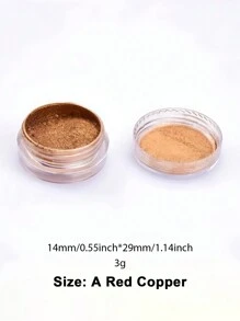 1 Bottle Shimmer Metallic Golden Silvery Color Powder, Faux Pearlescent Colorant Pigment, Dye Colorant Glitter Mica Powder For DIY Painting Resin Jewelry Making