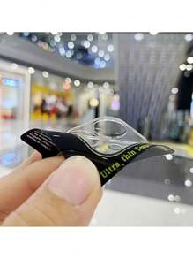 Dinto 2pcs Silk Screen Clear Tempered Glass Camera Lens Protector Compatible With IPhone 11 12 13 14 15 Plus 15 Pro Max - Clear - View 5