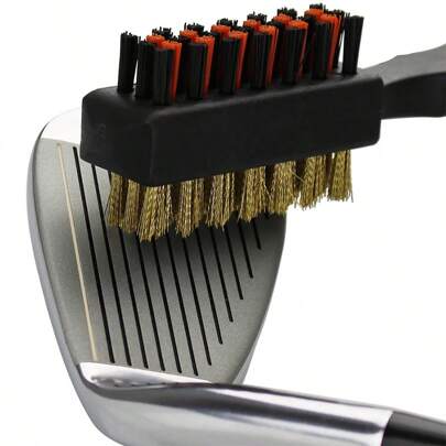 Double Sided Outdoor Convenient Golf Club Cleaning Brush