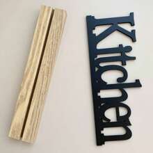 Inspiring Wooden Home Decoration Farmhouse Dining Table Centerpiece For Living Room, Office Best Gifts Birthday Graduation Kitchen Decor - KITCHEN - View 3