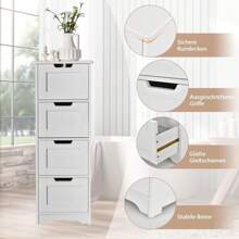 Dressers & Chests Of Drawers - White - View 3