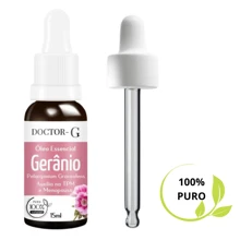 Oleo Essencial Gerânio para Menopausa e tpm 100% Natural 15ml doctor-g - Rosa empoeirado - Visão 9