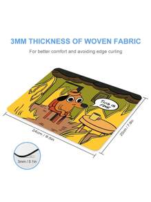 Podkładka pod mysz w kształcie myszy z kreskówkową kreskówką do laptopa, klawiatura, podkładka pod mysz do gier, akcesoria biurowe, artykuły biurowe, akcesoria biurowe, podkładka pod mysz, podkładka pod mysz na biurko