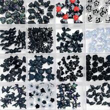 24 Grids Cartoon Resin Mixed Nail Art Decoration Diy Accessories Kit - Multicolor - View 2