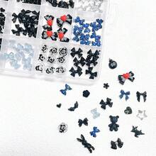 24 Grids Cartoon Resin Mixed Nail Art Decoration Diy Accessories Kit - Multicolor - View 6