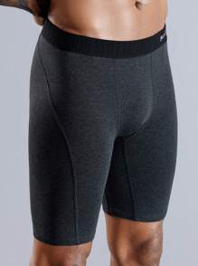 3 Pezzi Di Boxer Uomo Lunga Comoda E Traspirante