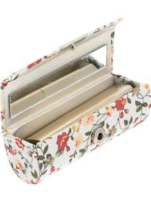 Retro Hoa Son môi Hộp lưu trữ Có gương Du lịch Có thể mang đi Bảo quản đồ trang điểm Đối với Nhỏ bé Thêu Son môi Hộp Gương Son môi Loại vỏ Retro Túi mỹ phẩm Du lịch Túi mỹ phẩm Du lịch Ví NỮ Son môi Các trường hợp Retro Son môi Loại vỏ Son môi Giá đỡ Đối với Son bóng Son môi Dầu môi Son dưỡng môi Son bóng , Son môi , Kẻ viền môi Túi mỹ phẩm - trắng - Xem 2