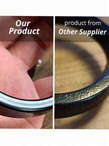 1pc Resin Floating House Number 0-9 Set, Black Modern Door Number, Address Plaque, Outdoor House Number, Garden Mailbox Decoration Digits With Nails, Suitable For Decoration - Black - View 9