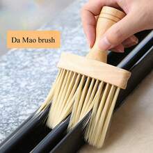 1 件縫隙灰塵清潔刷,木柄,用於汽車內裝清潔 - 米色 - 查看 9