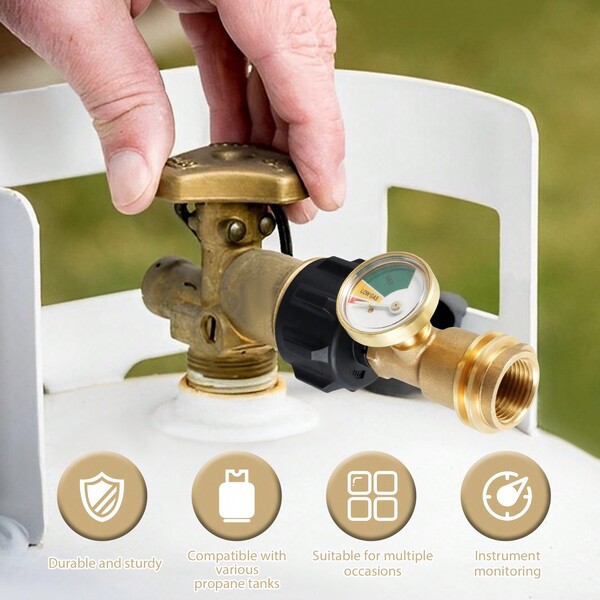 2Pcs Propane Tank Gauge Level Indicator Premium Propane Conversion