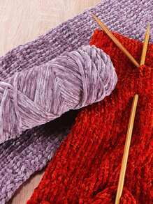 100(One-Size)/250g Baby Plush Yarn Soft Chenille Plush Knitting Sewing DIY Material For Scarf/Sweater 100% Polyester Plush Yarn Amigurumi Accessories