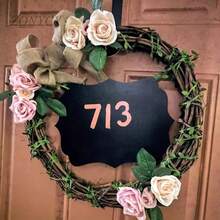 1 件人造綠藤、派對裝飾、派對花圈、假絲花、客廳/桌子/臥室/婚禮/家居裝飾 - 彩色 - 查看 11