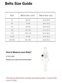 1根女士復古高端優雅休閒時尚細腰帶,配有幾何合金扣,適合搭配各種衣服 - 黑色 - 查看 9