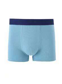 4pcs Boys' Soft & Comfortable Boxer Briefs, Size 3-10 - Yellow - View 5