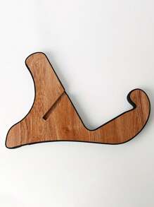 木制吉他支架，直立展示架，适用于原声/古典吉他，易于组装 - 吉他木質支架 - 查看 4