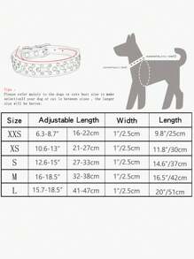 Cp037d Pu Leather Pet Collar For Small Dogs And Cats, Rhinestone Studded - Red - View 3