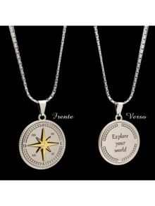 Men'S Pendant Necklaces - Bạc - Xem 3