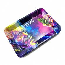 金屬滾動托盤,耐用,滾動工具 - 酒紅色 - 查看 4