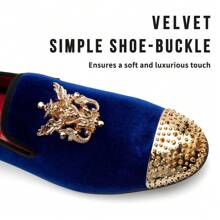 Men'S Dress Shoes Formal Business Shoes Wedding Shoes - 藍色 - 查看 3