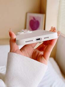 Airbag Anti-Drop Fashion Phone Case Compatible With IPhone Waterproof Shockproof Scratch Resistant - White - View 3