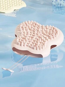 1pc Pet Hair Removal & Cleaning Silicone Glove, Suitable For Dogs And Cats - Pink - View 9