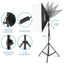 PK002 Soft Light Box Soft Umbrella Plus Five-In-One Reflector Set