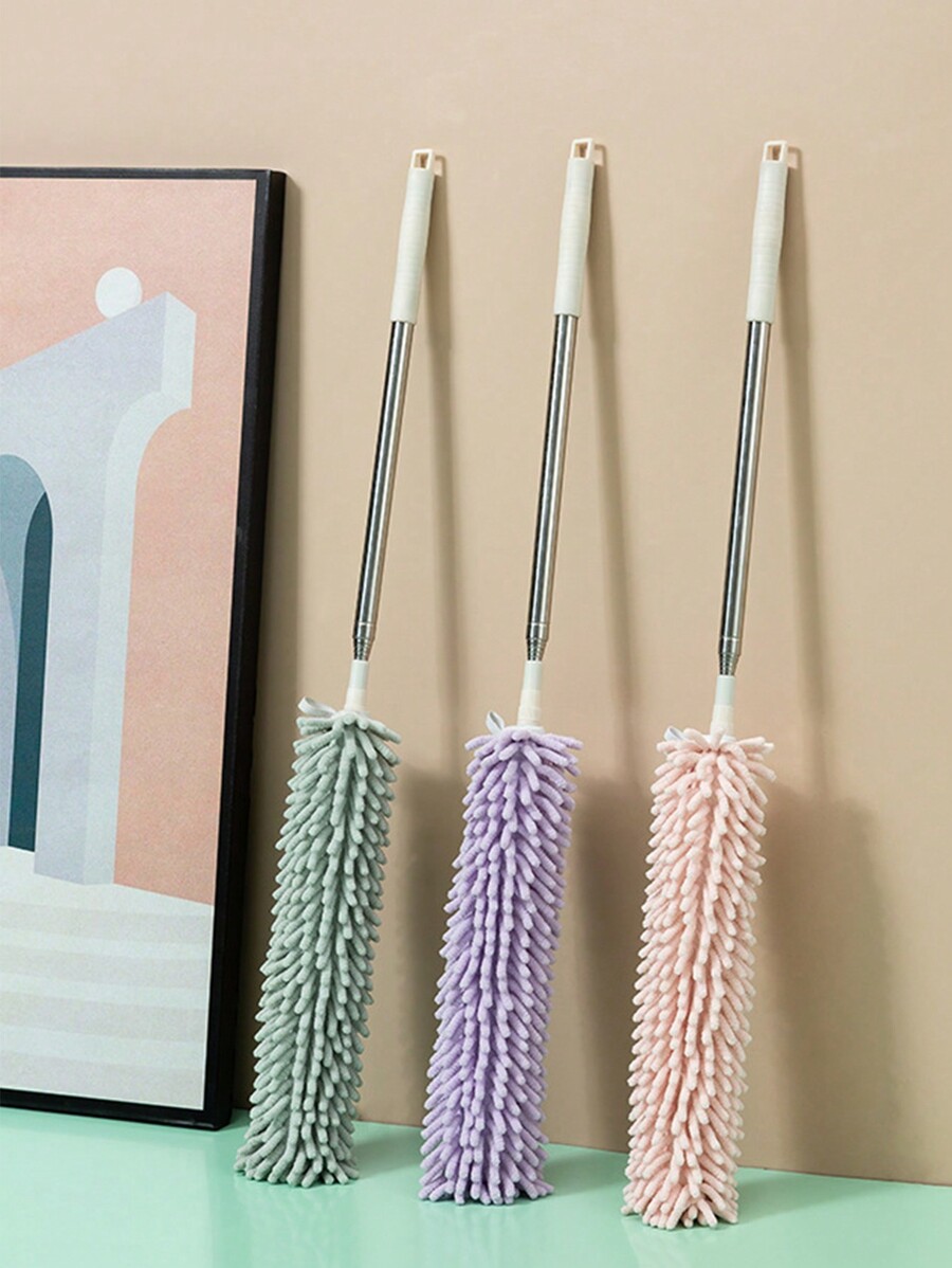 European Style Extendable 2.5m Chenille Duster For Dusting And Cleaning
