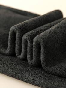 1pc Girls' Winter Thickened Velvet Tights, Warm Stretchy Leggings, Soft And Comfortable - Dark Grey - View 8