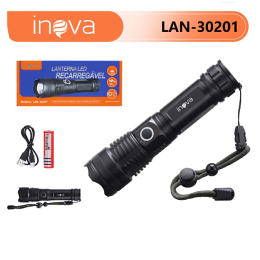 LED Flashlights - 黑色 - 查看 1