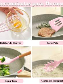 Utensilios Silicona De Cocina Espatulas Brochas 34pcs