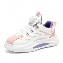 Women's New Spring/Autumn Low Heel Breathable Mesh Sneakers In Pink - Pink - View 10