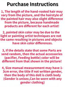 1入組11英寸未上色全硅膠重生娃娃,柔軟重生女孩硅膠套件 - 黑色 - 查看 5