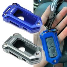 1pc Cnc Aluminum Alloy Motorcycle Key Shell, Key Protect Cover For Xmax 125 250 300 400 Xmax300 2017-2023 Tech Max Xmax 125/250/300/400 2021 - Gold - View 1