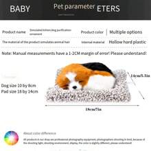 1pc Brown Charles Style Car/Home Decoration Simulation Dog Activated Carbon Eliminate Formaldehyde Odor, Cute New Design - Brown Charlie - View 2