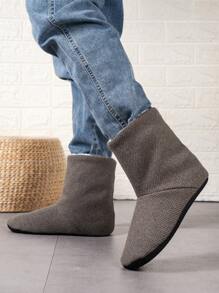 男士拖鞋 - 咖啡棕 - 查看 3