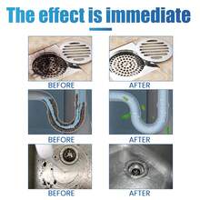 6pcs/Box Drainage Blockage Cleaning Powder For Toilet, Kitchen, Sewage Line - Blue - View 6