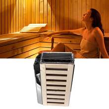 3KW 110V Sauna Stove, Stainless Steel Sauna Heater Temperature Adjustable Electric Sauna Stove Internal Control Sauna Heating Stove Sauna Heater For Bedrooms, Offices, Hotels - 銀色 - 查看 8