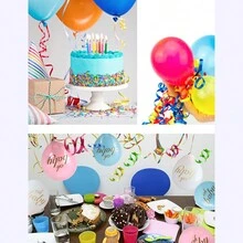 6入組氣球帶,派對裝飾工具套件,適用於新娘派對、生日、婚禮用品,帶有流蘇,色彩豐富 - 彩色 - 查看 1